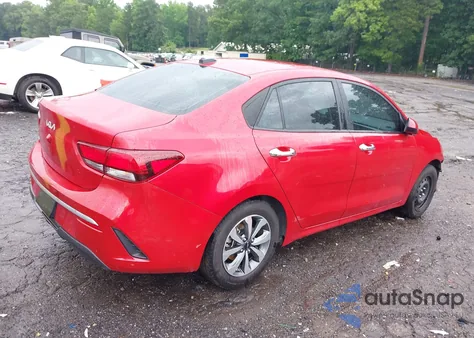 2023 Kia Rio S из США, поврежденный, VIN 3KPA24AD6PE520549